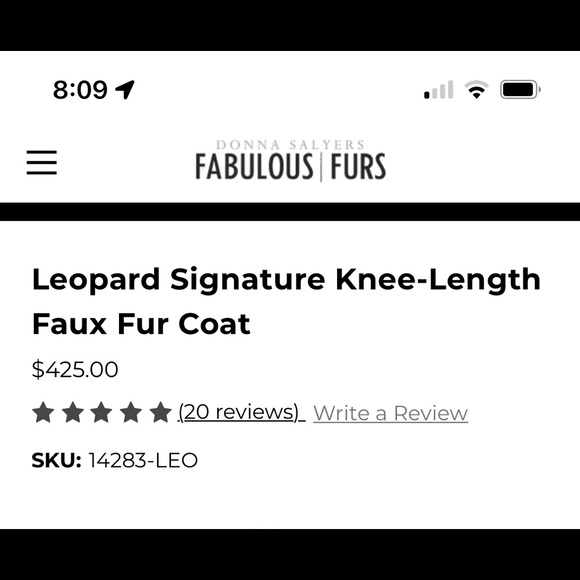 Beautiful faux fur coat.  Tickets are removed but jacket has never been worn. - Picture 2 of 4